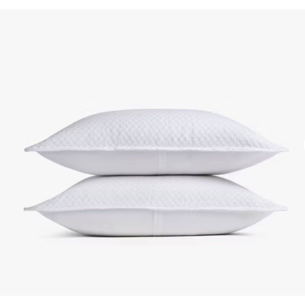 King Honeycomb Sham Set - White - Parachute